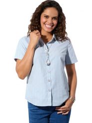 WITT WEIDEN Bluzka w kolorze błękitnym rozmiar: 36. Niebieskie bluzki damskie WITT WEIDEN, bez wzorów, bez kołnierzyka, bez ramiączek. Za 56.99 zł.