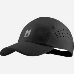 Czapka z daszkiem Millet Chamonix 5 Panel Cap Czarny Active Fit. Czarne czapki z daszkiem damskie Millet, na lato, bez wzorów, z elastanu. Za 173.90 zł.