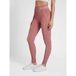 Damskie legginsy mid-rise Hummel TE Christel. Czerwone legginsy sportowe damskie Hummel, m, bez wzorów, na fitness i siłownię. Za 115.50 zł.