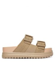 Melissa Klapki Melissa Cozy M Lover Platform Ad 35977 Beżowy. Brązowe klapki damskie Melissa, bez wzorów, z tworzywa sztucznego, bez obcasa, bez zapięcia. Za 458.99 zł.