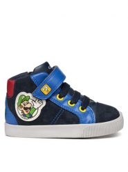 Geox Sneakersy B Kilwi Boy B46A7B 022BC C4226 M Granatowy. Niebieskie buty sportowe chłopięce Geox, ze skóry, bez zapięcia. Za 329.99 zł.