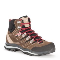 Buty sportowe trekkingowe damskie Aku Alterra Gore-tex skóra wysokie. Brązowe obuwie sportowe damskie Aku, z gore-texu, bez zapięcia, trekkingowe. Za 549.00 zł.