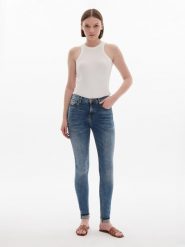 LTB Dżinsy "Amy" - Skinny fit - w kolorze niebieskim rozmiar: W27/L30. Niebieskie jeansy damskie LTB, z podwyższonym stanem. Za 87.81 zł.