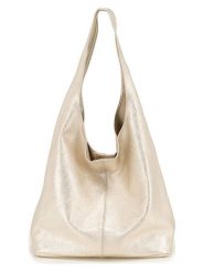 Anna Morellini Skórzany shopper bag "Terracina" w kolorze złotym - 32 x 32 x 16 cm rozmiar: onesize. Żółte shopper bag Anna Morellini, bez wzorów, z materiału, na ramię, bez dodatków. Za 304.95 zł.