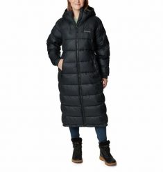 Płaszcz Puchowy Columbia Pike Lake Ii Long Jacket Damski Zimowy. Zielone kurtki damskie Columbia, na zimę, xl, bez wzorów, z materiału, z kapturem. Za 794.99 zł.