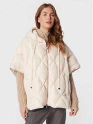 Peserico Easy Kurtka puchowa M22051 A6695 Écru Relaxed Fit. Kurtki damskie Peserico Easy, m, bez wzorów, z puchu, bez kaptura. Za 4,129.00 zł.