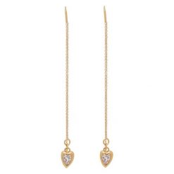 Kolczyki Guess. Żółte kolczyki damskie Guess, złote. Za 299.99 zł.