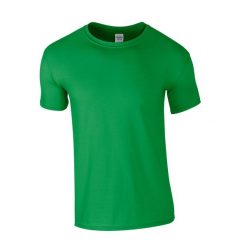 Koszulka Softstyle Dla Dorosłych Unisex. Zielone bluzki damskie GILDAN, xl, bez wzorów, bez kołnierzyka, bez ramiączek. Za 28.99 zł.