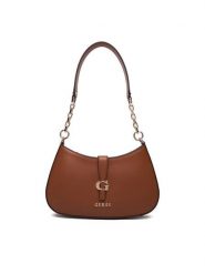 Guess Torebka Carrie HWVG98 96180 Brązowy. Brązowe torebki klasyczne damskie Guess, ze skóry, bez dodatków. Za 549.99 zł.