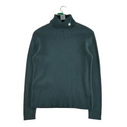 Second life - Szara sweter z golfem dla kobiet - Stan bardzo dobry. Szare golfy damskie Ralph Lauren, bez wzorów, bez ramiączek. Za 118.40 zł.