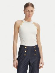 Marciano Guess Sweter G6GR10 Z0625 Biały Regular Fit. Białe swetry klasyczne damskie Marciano Guess, l, z syntetyku, bez kołnierzyka. Za 519.99 zł.