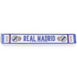 Szalik Realu Madryt licencjonowany 140 cm x 20 cm. Szaliki damskie REAL MADRID, bez wzorów. Za 99.00 zł.