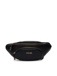 Liu Jo Nerka AA6213 E1012 Czarny. Czarne nerki i saszetki damskie Liu Jo, bez wzorów, ze skóry. Za 519.99 zł.
