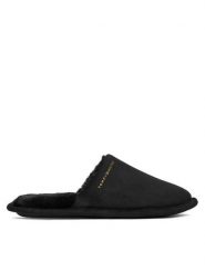 Tommy Hilfiger Kapcie Soft House Shoe FW0FW08853 Czarny. Czarne kapcie damskie Tommy Hilfiger, z materiału. Za 169.99 zł.