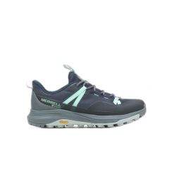 Damskie buty trekkingowe Merrell Siren 4. Niebieskie obuwie trekkingowe damskie Merrell, z materiału, bez zapięcia. W wyprzedaży za 560.15 zł.