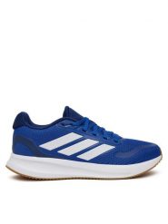 Adidas Sneakersy Runfalcon 5 Shoes Kids JP5139 Granatowy. Niebieskie buty sportowe dziewczęce Adidas, z materiału, bez zapięcia. Za 138.99 zł.