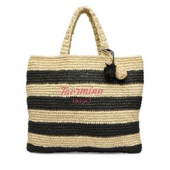 Torebka Liu Jo. Czarne shopper bag Liu Jo, bez wzorów, bez dodatków. Za 379.99 zł.