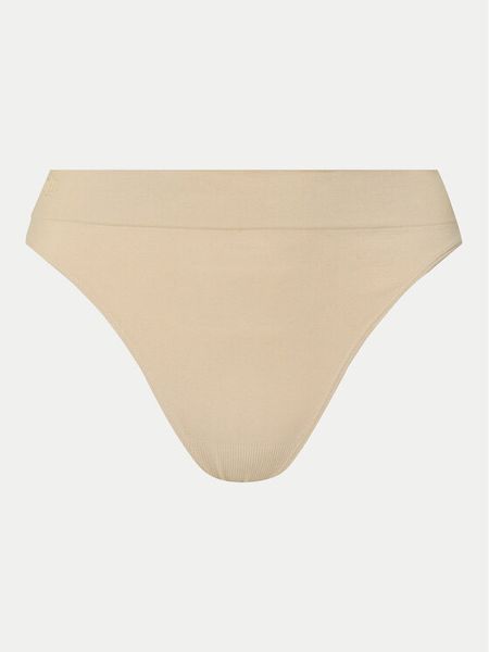 LAUREN RALPH LAUREN Stringi 4L0010 Beżowy. Brązowe stringi Lauren Ralph Lauren, bez wzorów, z syntetyku. Za 59.99 zł.