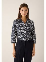 More & More Bluzka w kolorze granatowo-białym rozmiar: 38. Niebieskie bluzki damskie More & More, bez wzorów, bez kołnierzyka, bez ramiączek. Za 208.99 zł.