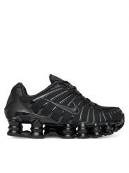 Nike Sneakersy Shox Tl AR3566 002 Czarny. Czarne obuwie sportowe damskie Nike, z materiału, bez zapięcia. Za 699.99 zł.