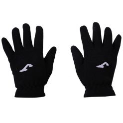 Rękawice Joma polar. Czarne rękawiczki damskie Joma, bez wzorów, z polaru. Za 39.99 zł.