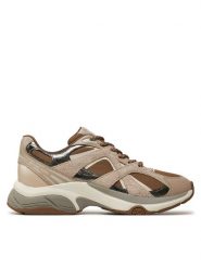 MICHAEL Michael Kors Sneakersy Leo 43F4LEFS1L Brązowy. Brązowe obuwie sportowe damskie MICHAEL Michael Kors, ze skóry, bez zapięcia. W wyprzedaży za 539.99 zł.