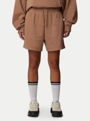 The North Face Szorty sportowe Essential NF0A8C2F Brązowy Regular Fit. Brązowe spodenki sportowe damskie The North Face, l, bez wzorów, z bawełny. Za 129.99 zł.