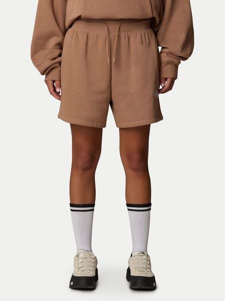 The North Face Szorty sportowe Essential NF0A8C2F Brązowy Regular Fit. Brązowe spodenki sportowe damskie The North Face, l, bez wzorów, z bawełny. Za 209.99 zł.