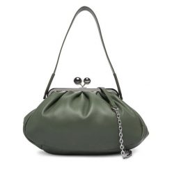 Torebka Weekend Max Mara. Zielone torebki wieczorowe damskie Weekend Max Mara, bez wzorów, bez dodatków. Za 1,839.00 zł.