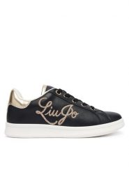 Liu Jo Sneakersy Ginny 01 4F6011 EX097 S Czarny. Czarne buty sportowe dziewczęce Liu Jo, ze skóry, bez zapięcia. Za 369.99 zł.