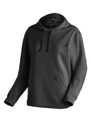 Maier Sports Bluza funkcyjna "Seebuck" w kolorze antracytowym rozmiar: 44. Czarne bluzy damskie Maier Sports, bez wzorów, z materiału, z kapturem. Za 224.52 zł.