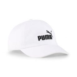 Czapka z daszkiem z logo No. 1 ESS PUMA. Białe czapki z daszkiem damskie Puma, bez wzorów. Za 49.99 zł.
