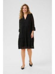Kaffe Sukienka w kolorze czarnym rozmiar: 44. Czarne sukienki damskie Kaffe, bez wzorów, z koronki, bez ramiączek. Za 104.89 zł.