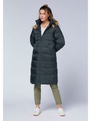 Polo Sylt Płaszcz pikowany w kolorze granatowym rozmiar: L. Niebieskie płaszcze damskie Polo Sylt, l, bez wzorów, bez kaptura. Za 232.78 zł.