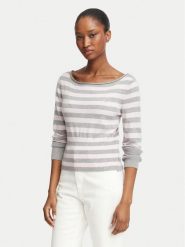 Guess Jeans Sweter W6BR66 Z1616 Szary Regular Fit. Szare swetry klasyczne damskie Guess Jeans, m, z jeansu, bez kołnierzyka. Za 349.99 zł.