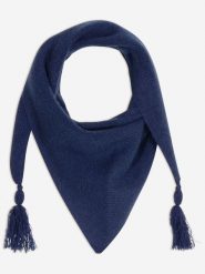 Perfect Cashmere Kaszmirowy szal "Condeixa" w kolorze granatowym - 103 x 49 cm rozmiar: onesize. Niebieskie szaliki damskie Perfect Cashmere, bez wzorów, z kaszmiru. Za 239.99 zł.