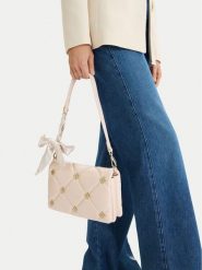 Nine West Torebka EO-Mott Sweet-KS2562-1 Écru. Torebki klasyczne damskie Nine West, z materiału, bez dodatków. Za 279.99 zł.