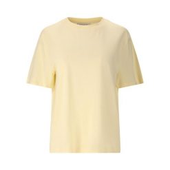 Koszulka damska Athlecia Lexy. Żółte bluzki damskie Athlecia, bez wzorów, bez kołnierzyka, bez ramiączek. Za 180.50 zł.