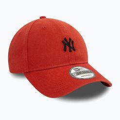 Czapka z daszkiem New Era Washed 940 Nyy. Brązowe czapki z daszkiem damskie New Era, bez wzorów. Za 119.99 zł.