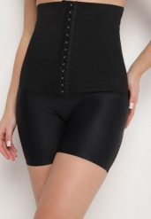 Czarna Bielizna modelująca Majtki Push Up z Wysokim Stanem Lunietta. Czarna bielizna korygująca Born2be, bez wzorów, z jeansu. Za 54.99 zł.