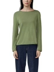 S.Oliver Sweter w kolorze khaki rozmiar: 34. Brązowe swetry klasyczne damskie S.Oliver, s, bez kołnierzyka. Za 91.95 zł.