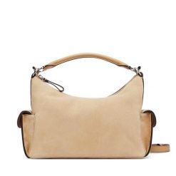 Torebka LAUREN RALPH LAUREN. Brązowe torebki klasyczne damskie Lauren Ralph Lauren, bez dodatków. Za 1,699.00 zł.