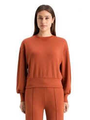 Scotch & Soda Bluza w kolorze pomarańczowym rozmiar: M. Pomarańczowe bluzy damskie Scotch & Soda, m, bez wzorów, bez kaptura. Za 171.28 zł.