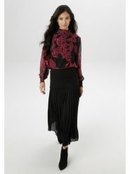 Aniston Spódnica w kolorze czarnym rozmiar: 46. Czarne spódnice damskie Aniston, na co dzień, bez wzorów, midi. Za 74.28 zł.