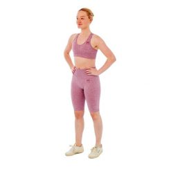Damski zestaw sportowy Xtreme - spodenki sportowe + top sportowy - Różowy. Czerwone spodenki sportowe damskie XTREME SOCKSWEAR, s, bez wzorów, z materiału, z podwyższonym stanem, na fitness i siłownię. Za 177.72 zł.