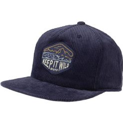 Czapka z daszkiem Trucker. Niebieskie czapki z daszkiem damskie Buff, bez wzorów, z materiału. Za 156.99 zł.