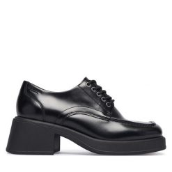 Półbuty Vagabond Shoemakers. Czarne czółenka damskie Vagabond Shoemakers, bez wzorów, bez obcasa, na obcasie. Za 649.99 zł.