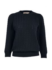 Peppercorn Sweter w kolorze granatowym rozmiar: L. Niebieskie swetry klasyczne damskie Peppercorn, l, bez kołnierzyka. Za 174.95 zł.
