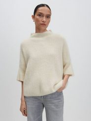 Someday Sweter "Talene" w kolorze beżowym rozmiar: M. Brązowe swetry klasyczne damskie someday., m, bez kołnierzyka. Za 319.22 zł.