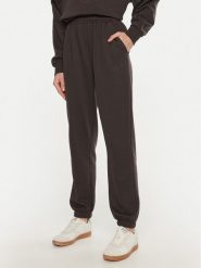 Athlecia Spodnie dresowe Damla EA243322 Brązowy Loose Fit. Brązowe spodnie dresowe damskie Athlecia, bez wzorów, z dresówki. Za 69.99 zł.